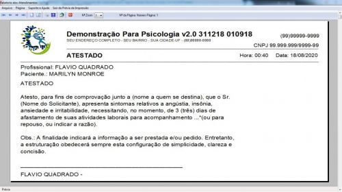 Programa Gerenciar Consultório Psicológico v2.0 - Fpqsystem 577989