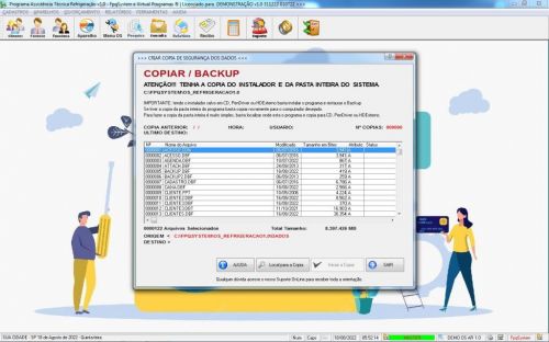 Programa Ordem de Serviço Assistencia Tecnica Ar e Refrigeração v1.0 - Fpqsystem 630173