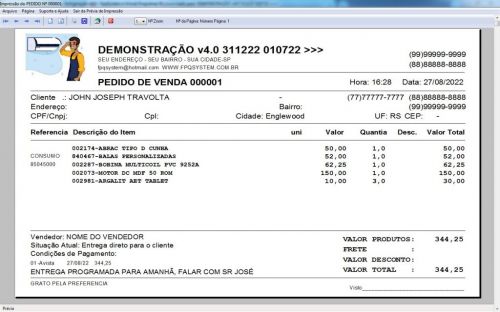 Programa Ordem de Serviço Assistencia Tecnica Ar e Refrigeração  Vendas Estoque e Financeiro v4.0 Plus - Fpqsystem 630236