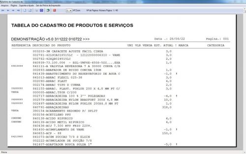 Programa Ordem de Serviço Assistencia Tecnica Ar e Refrigeração  Vendas Estoque e Financeiro v5.0 Plus - Fpqsystem 630250