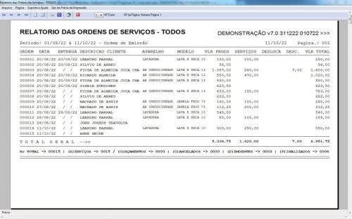 Programa Ordem de Serviço Assistencia Tecnica Ar e Refrigeração  Vendas Estoque e Financeiro v7.0 Plus  Whatsapp - Fpqsystem 630290