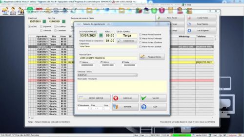 Programa Ordem de Serviço Assistência Técnica Vendas Estoque e Financeiro v6.0 Plus com Whatsapp 587908