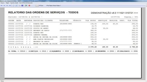 Programa Ordem de Serviço Assistência Técnica Vendas Estoque e Financeiro v6.0 Plus com Whatsapp 587923