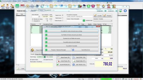 Programa Ordem de Serviço Assistência Técnica Vendas Estoque e Financeiro v7.0 Plus Whatsapp - Fpqsystem 598207