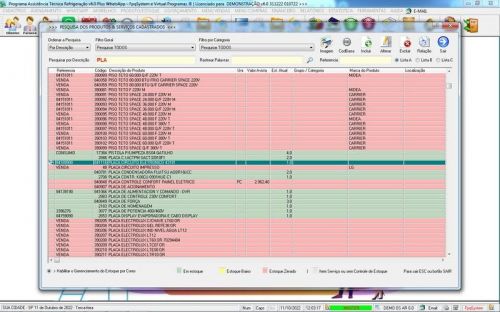 Programa ordem de serviço de refrigeração com Vendas  Financeiro e Mensagem v6.0 - Fpqsystem 654441