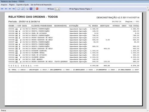 Programa Ordem de Serviço Gráfica Rápida v2.5 - Fpqsystem 657784