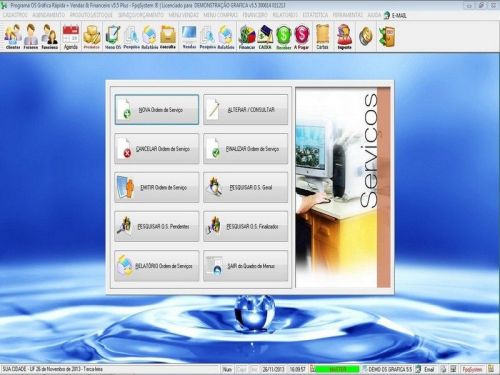 Programa Ordem de Serviço Gráfica Rápida v5.5 Plus - Fpqsystem 657816