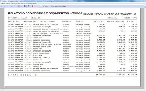 Programa Ordem de Serviço Grafica Rapida Vendas Estoque Financeiro e Estatistica v6.5 Plus Whatsapp 600843