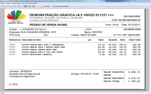 Programa Ordem de Serviço Gráfica Rápida Vendas Estoque Financeiro e Estatística v6.5 Plus Whatsapp - Fpqsystem 600852