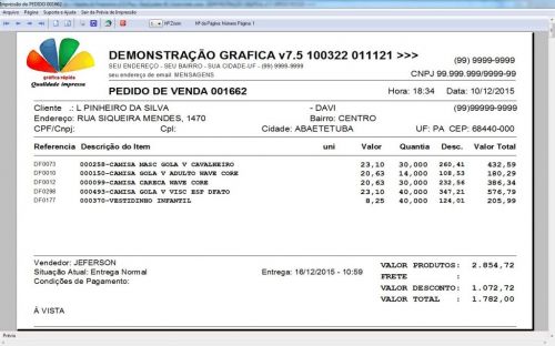 Programa Ordem de Serviço Gráfica Rápida Vendas Estoque Financeiro e Estatística v7.5 Plus Whatzapp - Fpqsystem 600869