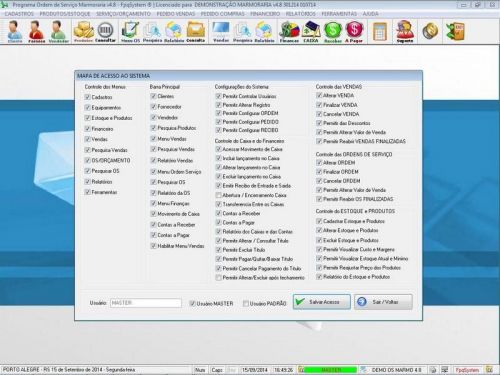 Programa Ordem de Serviço Marmoraria com Vendas e Financeiro v4.8 682803