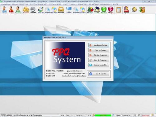 Programa Ordem de Serviço Marmoraria com Vendas e Financeiro v4.8 - Fpqsystem 682804