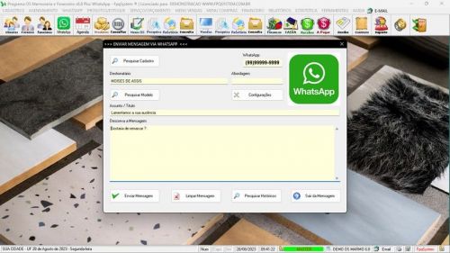 Programa Ordem de Serviço Marmoraria  Vendas  Financeiro v6.8 Whatsapp - Fpqsystem 682900