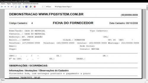 Programa Ordem de Serviço Marmoraria  Vendas  Financeiro v7.8 Whatsapp - Fpqsystem 682967