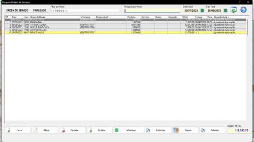 Programa Ordem de Serviço Marmoraria  Vendas  Financeiro v7.8 Whatsapp 682969