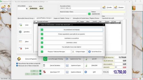 Programa Ordem de Serviço Marmoraria  Vendas  Financeiro v7.8 Whatsapp - Fpqsystem 682970