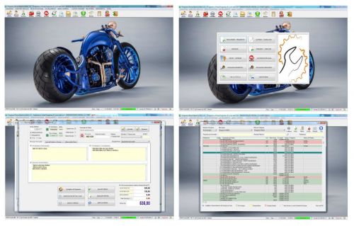 Programa Ordem de Serviço para Oficina Mecânica Moto  Estoque v2.1 - Fpqsystem 645649