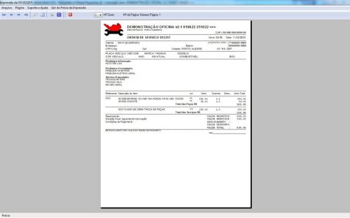 Programa Ordem de Serviço para Oficina Mecânica Moto  Estoque v2.1 - Fpqsystem 645659