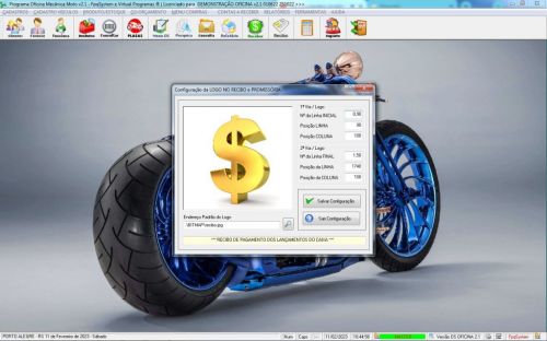 Programa Ordem de Serviço para Oficina Mecânica Moto Estoque v2.1 - Fpqsystem 645663
