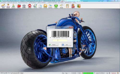 Programa Ordem de Serviço para Oficina Mecânica Moto Estoque v2.1 - Fpqsystem 645664