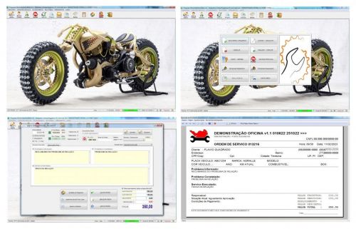 Programa Ordem de Serviço para Oficina Mecânica Moto  v1.1 - Fpqsystem 645642