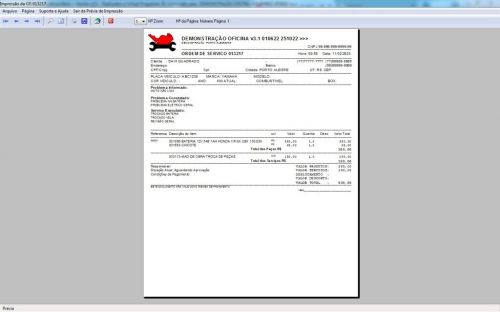 Programa Ordem de Serviço para Oficina Mecânica Moto Vendas Estoque v3.1 - Fpqsystem 645681