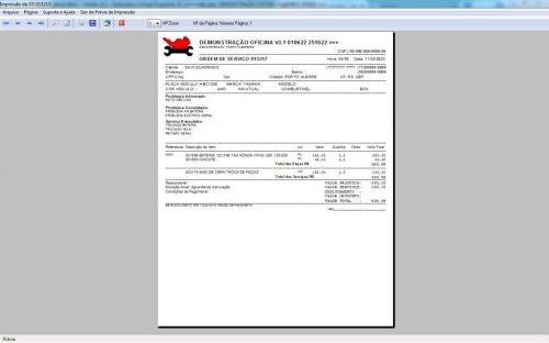 Programa Ordem de Serviço para Oficina Mecânica Moto  Vendas  Estoque v3.1 - Fpqsystem 645681