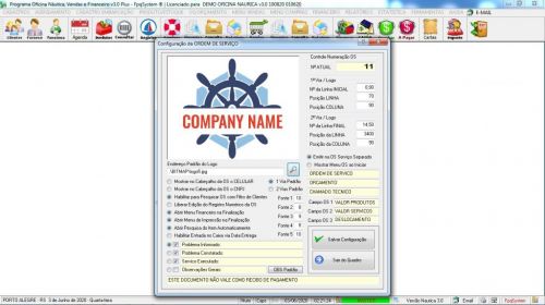 Programa Ordem de Serviço para Oficina Nautica  Financeiro  Agendamento v3.0 Plus - Fpqsystem 577943