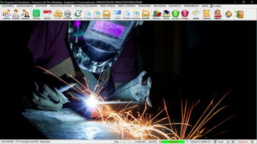 Programa Ordem de Serviço Serralheria  Vendas  Financeiro v6.3 Whatsapp 682440