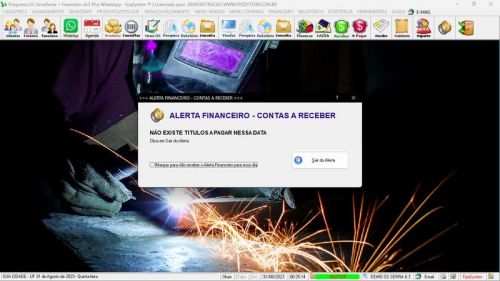 Programa Ordem de Serviço Serralheria Vendas Financeiro v6.3 Whatsapp - Fpqsystem 682441
