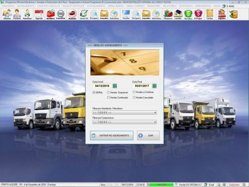 Programa Os Oficina Mecânica Caminhão com Check List Vendas Estoque e Financeiro v6.2 Plus  - Fpqsystem 654996
