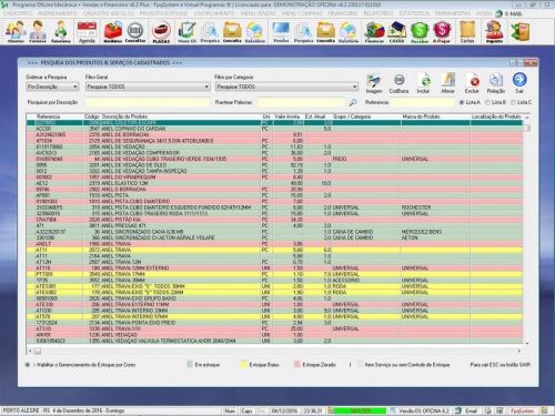 Programa Os Oficina Mecânica Caminhão com Check List Vendas Estoque e Financeiro v6.2 Plus  - Fpqsystem 654999