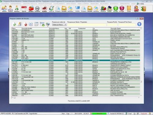 Programa Os Oficina Mecânica Caminhão com Check List Vendas Estoque e Financeiro v6.2 Plus  - Fpqsystem 655001