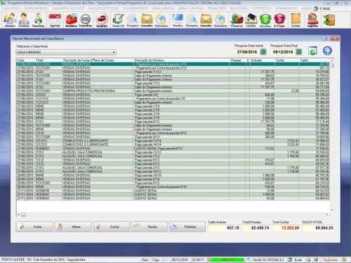 Programa Os Oficina Mecânica Caminhão com Check List Vendas Estoque e Financeiro v6.2 Plus  Whatsapp 610472