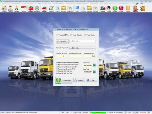 Programa Os Oficina Mecânica Caminhão com Check List Vendas Estoque e Financeiro v6.2 Plus Whatsapp - Fpqsystem 610479