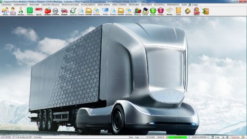 Programa Os Oficina Mecânica Caminhão com Check List Vendas Estoque e Financeiro v7.2 Plus  Whatsapp via Os 610499