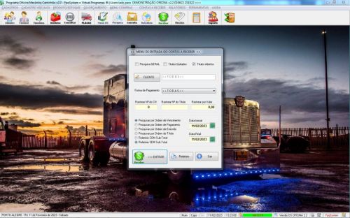 Programa Os Oficina Mecânica Caminhão  Estoque v2.2 - Fpqsystem 652919