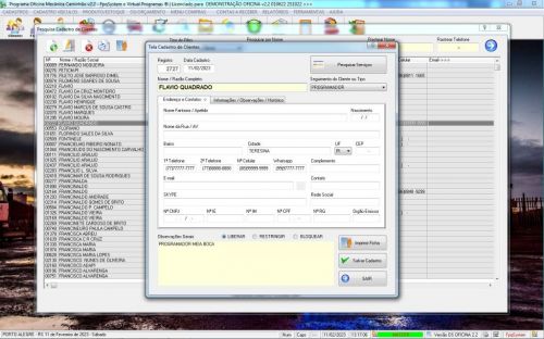 Programa Os Oficina Mecânica Caminhão  Estoque v2.2 - Fpqsystem 652925