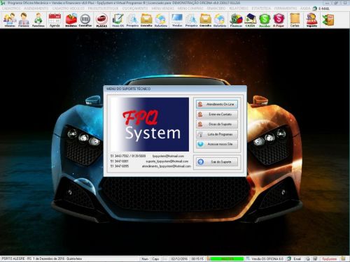 Programa Os Oficina Mecânica com Check List Vendas Estoque e Financeiro v6.0 Plus Whatsapp - Fpqsystem 610431