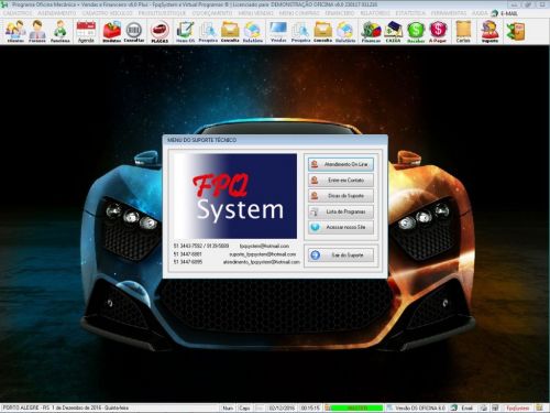 Programa Os Oficina Mecânica com Check List Vendas Estoque e Financeiro v6.0 Plus  Whatsapp 610431