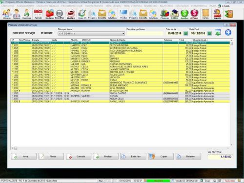 Programa Os Oficina Mecânica com Check List Vendas Estoque e Financeiro v6.0 Plus Whatsapp - Fpqsystem 610435
