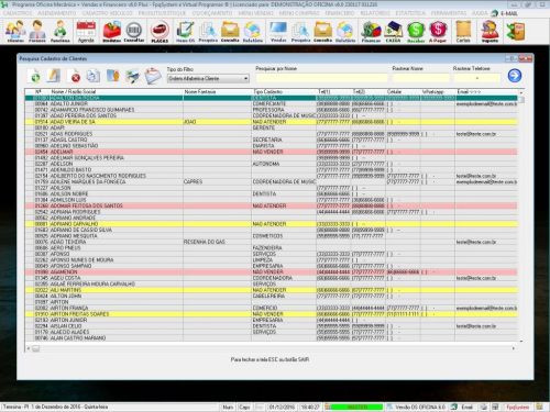 Programa Os Oficina Mecânica com Check List Vendas Estoque e Financeiro v6.0 Plus  Whatsapp 610436