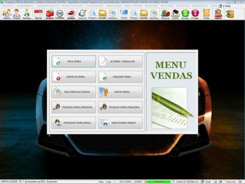 Programa Os Oficina Mecânica com Check List Vendas Estoque e Financeiro v6.0 Plus  Whatsapp 610441