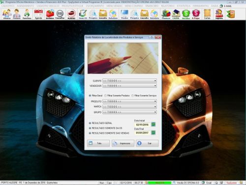 Programa Os Oficina Mecânica com Check List Vendas Estoque e Financeiro v6.0 Plus Whatsapp - Fpqsystem 610442