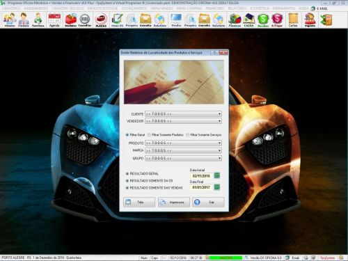 Programa Os Oficina Mecânica com Check List Vendas Estoque e Financeiro v6.0 Plus  Whatsapp 610442