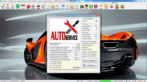 Programa Os Oficina Mecânica com Check List Vendas Estoque e Financeiro v7.0 Plus  Whatsapp via Os 610451
