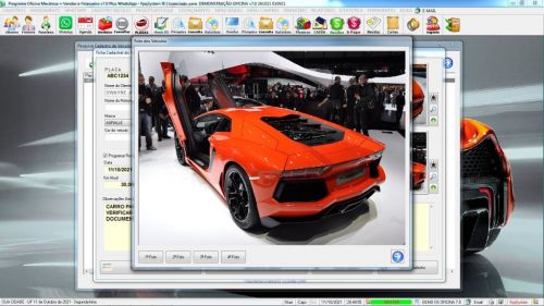 Programa Os Oficina Mecânica com Check List Vendas Estoque e Financeiro v7.0 Plus  Whatsapp via Os 610456