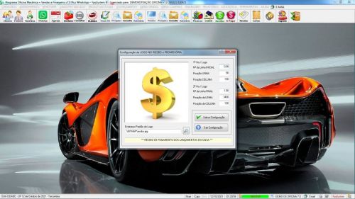 Programa Os Oficina Mecânica com Check List Vendas Estoque e Financeiro v7.0 Plus Whatsapp via Os - Fpqsystem 610460