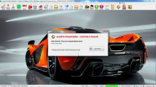 Programa Os Oficina Mecânica com Check List Vendas Estoque e Financeiro v7.0 Plus  Whatsapp via Os 610463