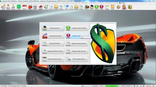Programa Os Oficina Mecânica com Check List Vendas Estoque e Financeiro v7.0 Plus  Whatsapp via Os 610464